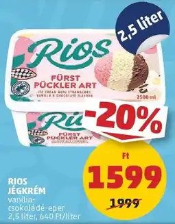 Coop Rios jégkrém ajánlat