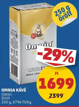 Coop Omnia kávé ajánlat