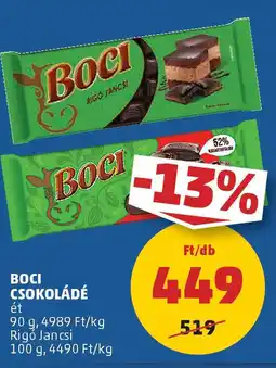 Boci csokoládé