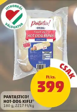 Pantastico! Hot-Dog kifli