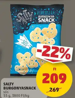 Coop Salty Burgonyasnack ajánlat