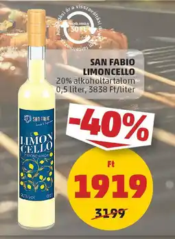 Coop San Fabio Limoncello ajánlat