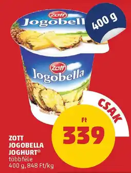 Coop Zott Jogobella joghurt ajánlat