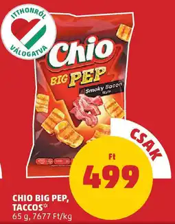 Coop Chio Big Pep, Taccos ajánlat