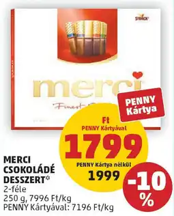 Coop Merci Csokoládé desszert ajánlat