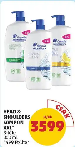 Coop Head & Shoulders sampon XXL ajánlat