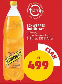Coop Schweppes üdítőital ajánlat