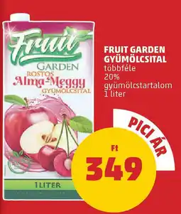 Coop Fruit Garden gyümölcsital ajánlat