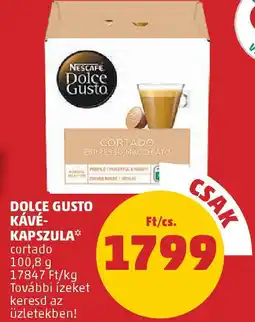 Coop Dolce Gusto kávé-kapszula ajánlat