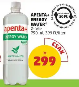 Coop Apenta+ Energy Water ajánlat