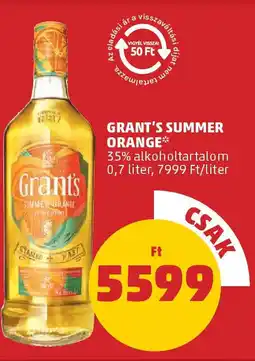 Coop Grant's Summer Orange ajánlat