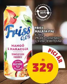 Coop Friss maláta ital ajánlat