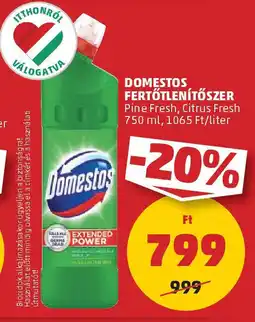Coop Domestos fertőtlenítőszer ajánlat