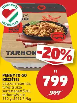 Coop Penny To Go készétel ajánlat