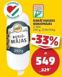 Karát viaszos borjúmájas