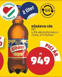 Coop Kőbányai sör ajánlat
