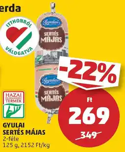 Coop Gyulai sertés májas ajánlat