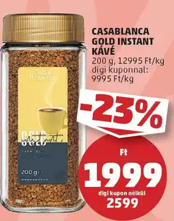 Coop Casablanca Gold Instant kávé ajánlat