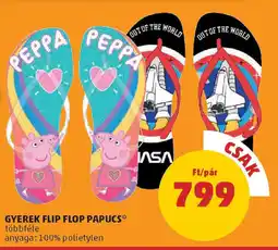 Coop Gyerek Flip Flop papucs ajánlat
