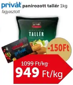 PRIVÁT Privȧt panírozott tallér ajánlat