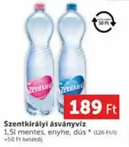 PRIVÁT Szentkirályi ásványvíz ajánlat