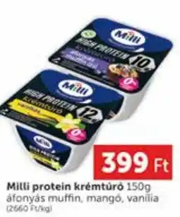 PRIVÁT Milli protein krémtúró ajánlat