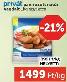 PRIVÁT Privȧt panírozott natúr vagdalt ajánlat