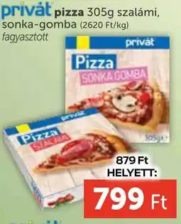 PRIVÁT Privȧt pizza ajánlat