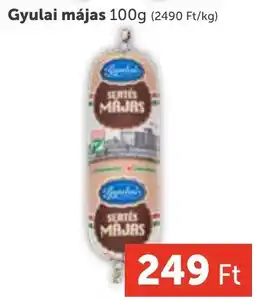 PRIVÁT Gyulai májas ajánlat