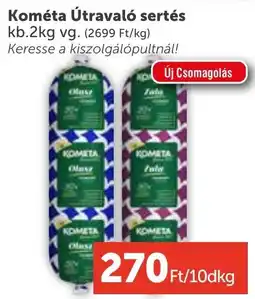 PRIVÁT Kométa Útravaló sertés ajánlat