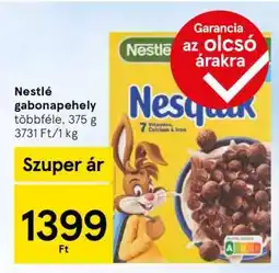 Tesco NESTLÉ Gabonapehely ajánlat