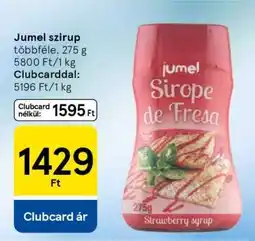 Tesco Jumel szirup ajánlat