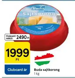 Tesco Buda sajtkorong ajánlat