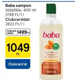 Tesco Baba sampon ajánlat