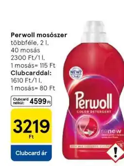 Tesco Perwoll mosószer ajánlat