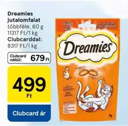 Tesco Dreamies Jutalomfalat ajánlat