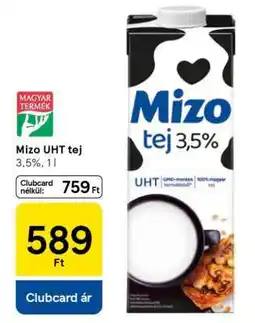 Tesco Mizo UHT tej ajánlat