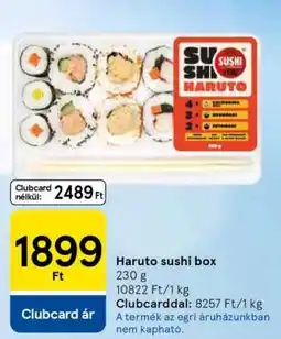 Tesco Haruto sushi box ajánlat