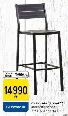 Tesco California bárszék ajánlat