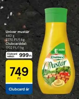 Tesco UNIVER﻿﻿ Mustár ajánlat