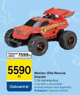 Tesco Maniac-Zilla Rescue kisautó ajánlat