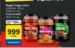 Tesco Maggi üveges szósz ajánlat