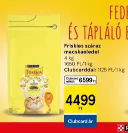 Tesco FRISKIES Száraz macskaeledel ajánlat