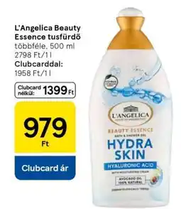 Tesco L'Angelica Beauty Essence tusfürdő ajánlat