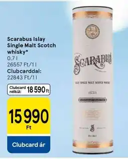 Tesco Scarabus Islay Single Malt Scotch whisky ajánlat