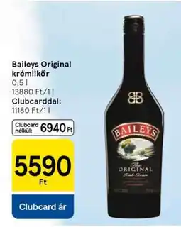 Tesco Baileys Original krémlikőr ajánlat