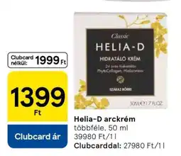 Tesco Helia-D arckrém ajánlat