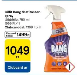 Tesco Cillit Bang tisztítószer-spray ajánlat