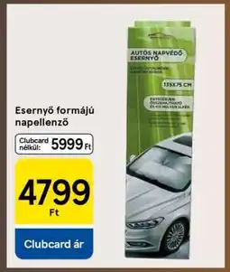 Tesco Esernyő formájú napellenző ajánlat