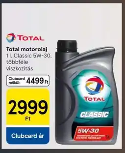 Tesco Total motorolaj ajánlat